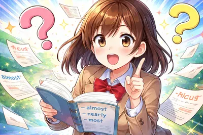 almostの意味とは？使い方・nearlyやmostとの違いをわかりやすく解説