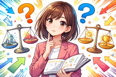 相対的とは？意味・絶対的との違い・相対評価の考え方をわかりやすく解説