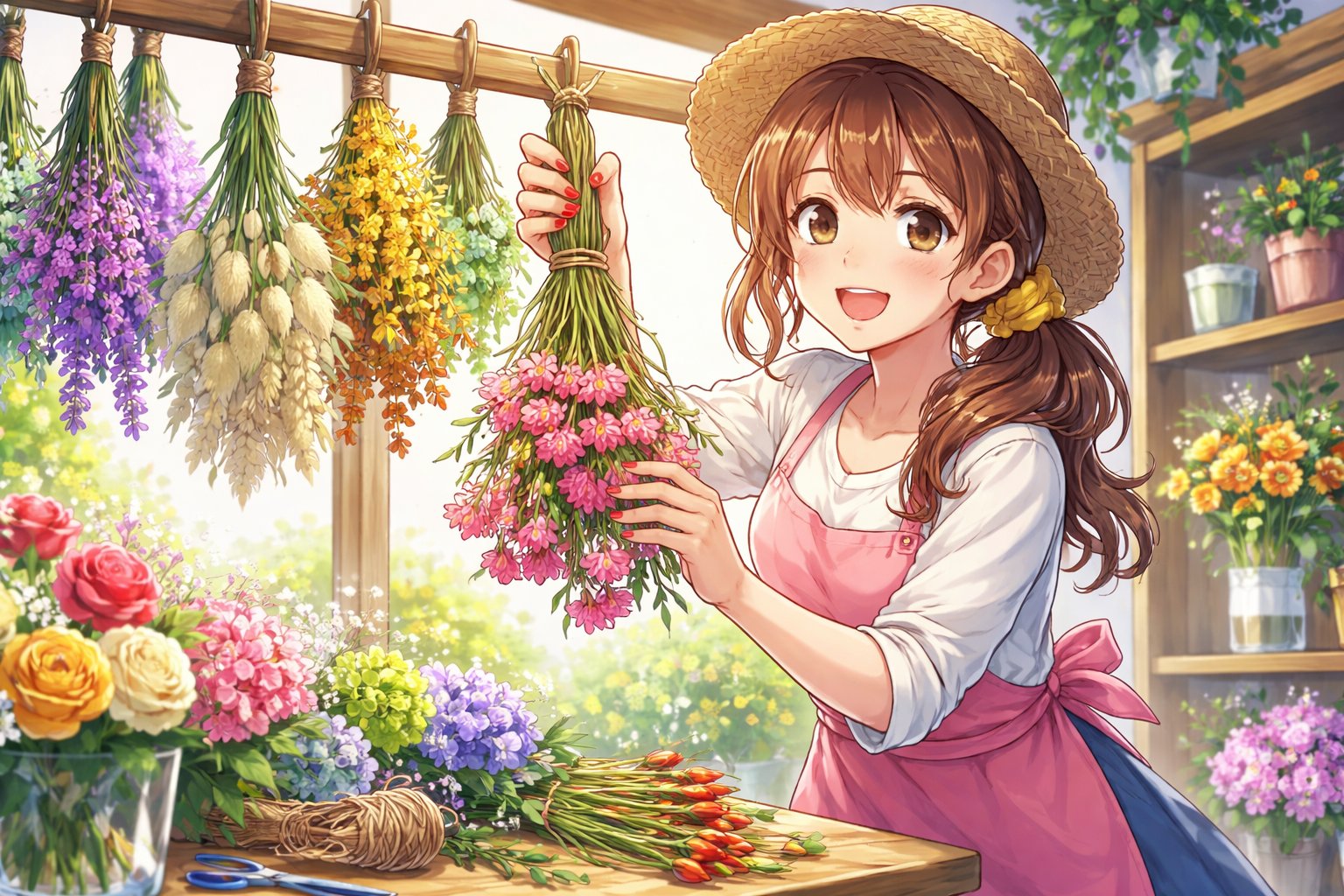 （ドライフラワー 作り方）って難しい？吊るすだけで失敗しにくいコツは？