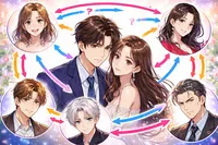 （涙の女王 相関図）誰が味方で誰が敵？登場人物の関係を一気に整理できる？