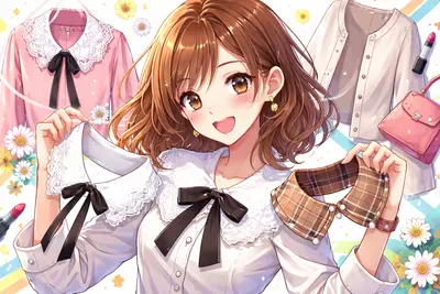 つけ襟とは？種類や選び方、いつもの服をおしゃれに変える着こなし術とずれ対策を解説